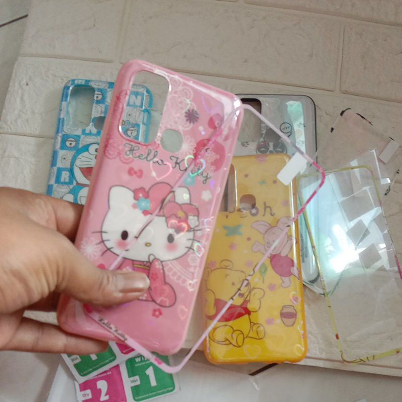 SILIKON HP VIVO Y30/Y50 Y30i Case karakter cewe