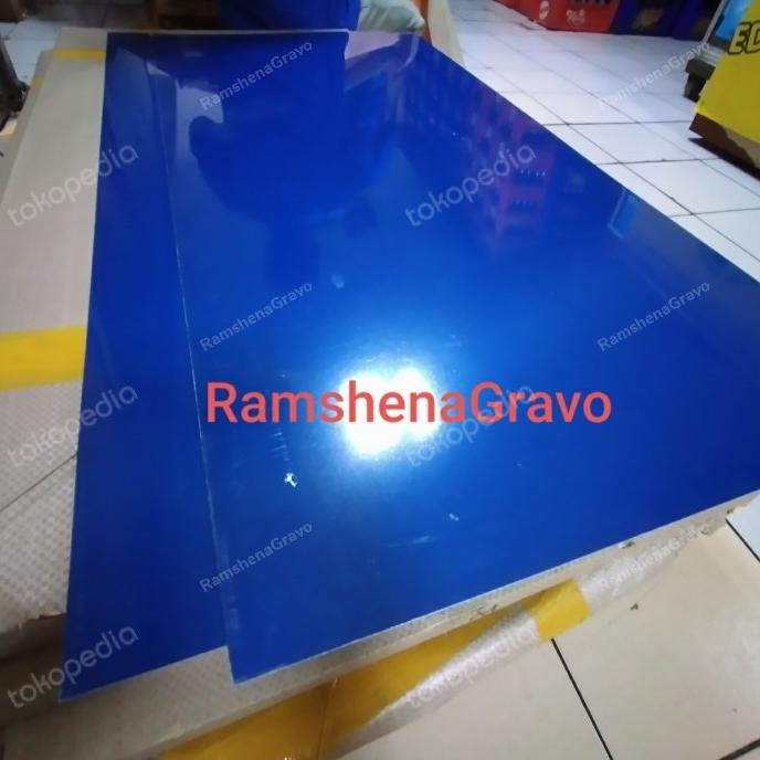 

GRAVOPLY/BAHAN NAME TAG/GRAFIER/ 60X120CM TEBAL 1.5MM BIRU SDFD354154