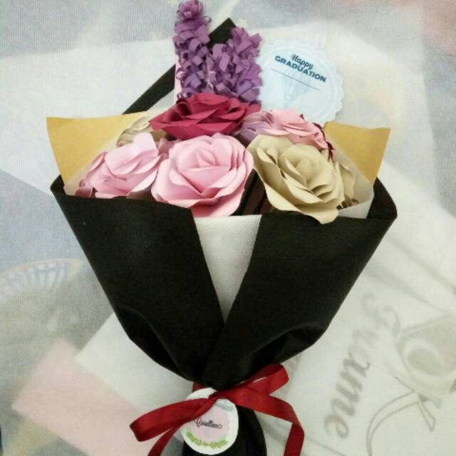 

Paper flower size medium