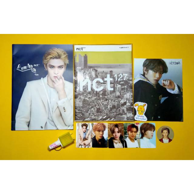 NCT album regular welcome kit SG yuta photocard set