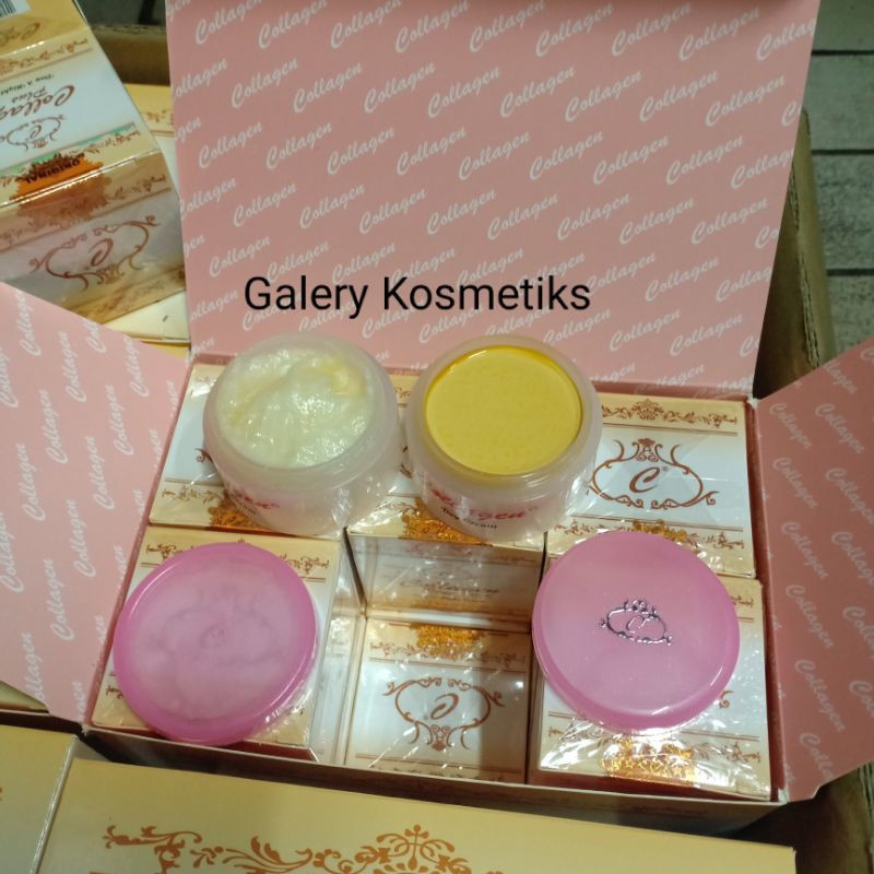 Cream Collagen Import 2in1 { Satu Karton Kecil 12 Lusin}