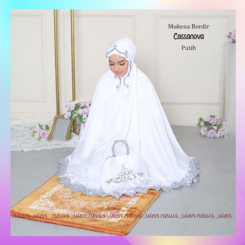 Mukena Terbaru - mukena dewasa semi SUTRA Velvet premium adem lembut model terbaru mukena hantaran p