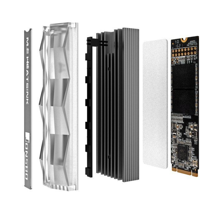 JONSBO M.2.2 ARGB Heatsink SSD NVMe M2 Cooling ARGB 5V 3PIN