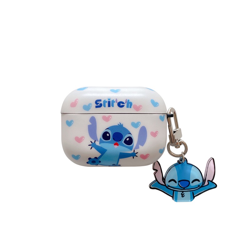 Case Desain Stitch Dengan Gantungan Kunci Untuk Airpods 2 1 Pro