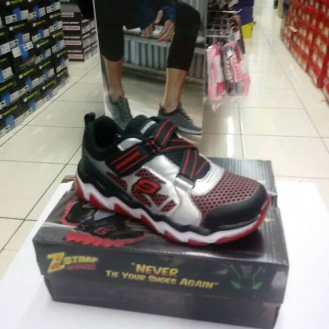 Original Sepatu Skechers Zstrap Burble