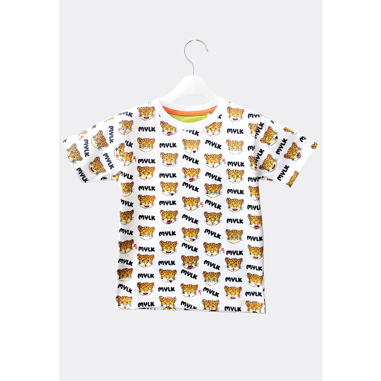 MYLK By Rafathar T-shirt Full Print Motif Mylk White