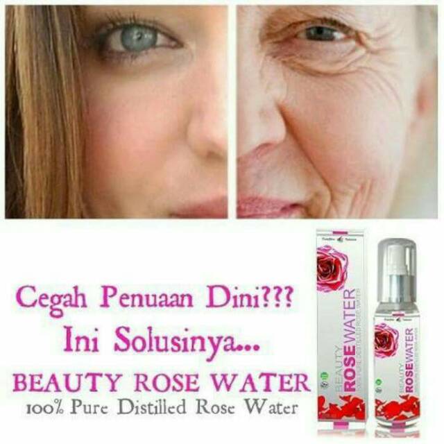 

Rosewater (air mawar)