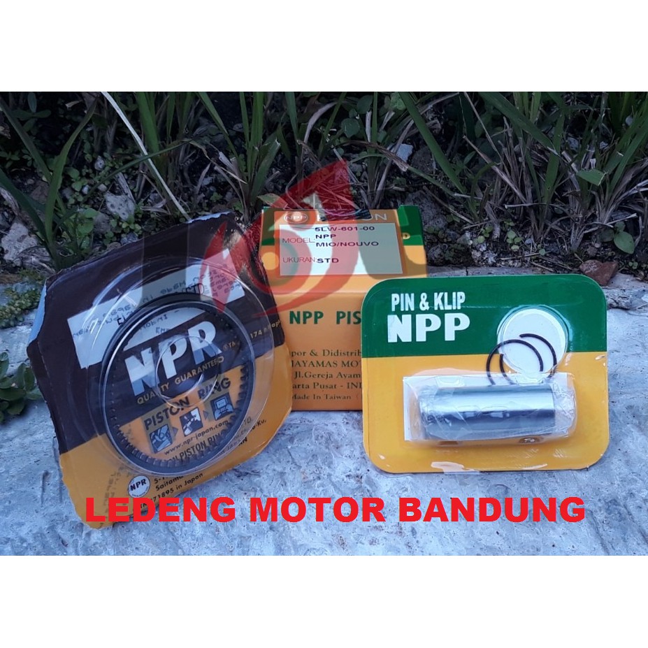 Piston Kit Mio Lama Karburator Ring Seher Pin Komplit NPP Japan