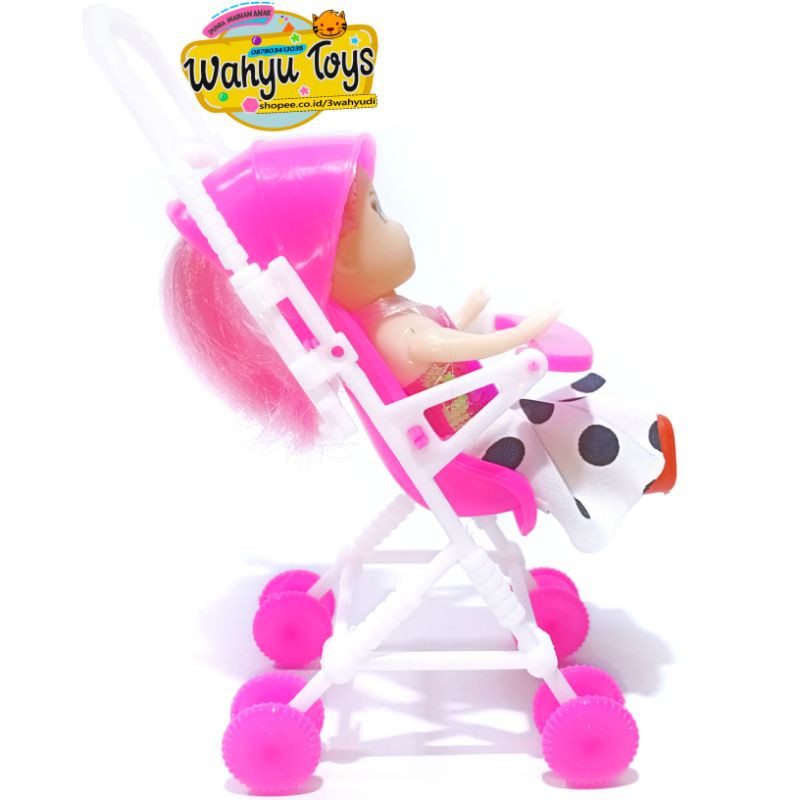MAINAN BABY STROLLER MAINAN DORONGAN BAYI MAINAN BONEKA DORONG MAINAN BONEKA BAYI