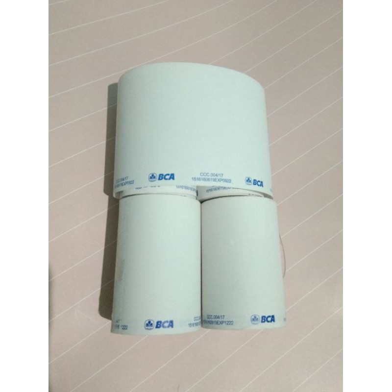 KERTAS STRUK EDC BCA