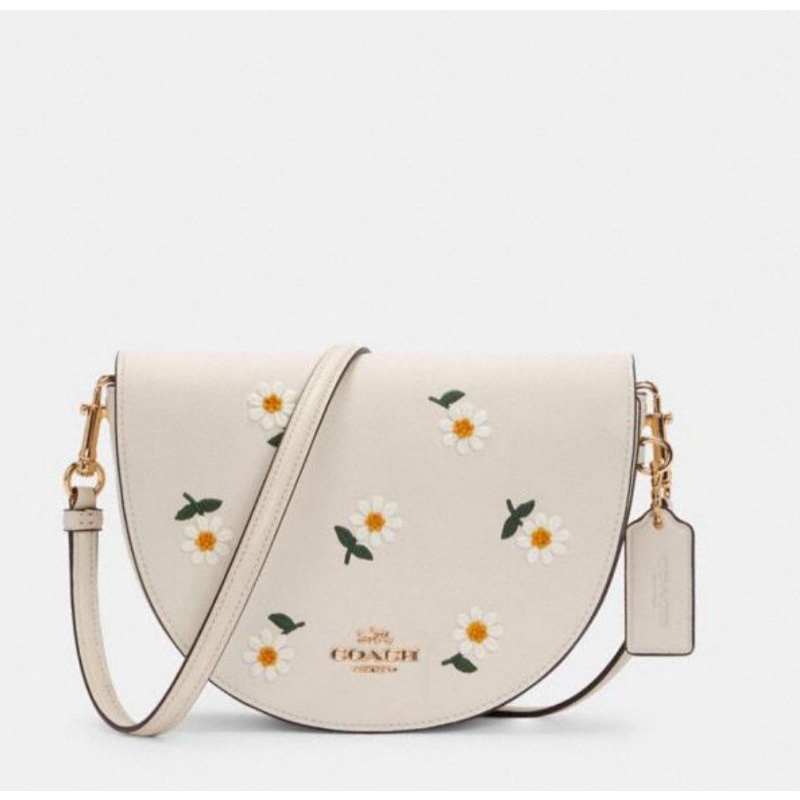 Coach Ellen Crossbody With Daisy Embroidery(C2863)