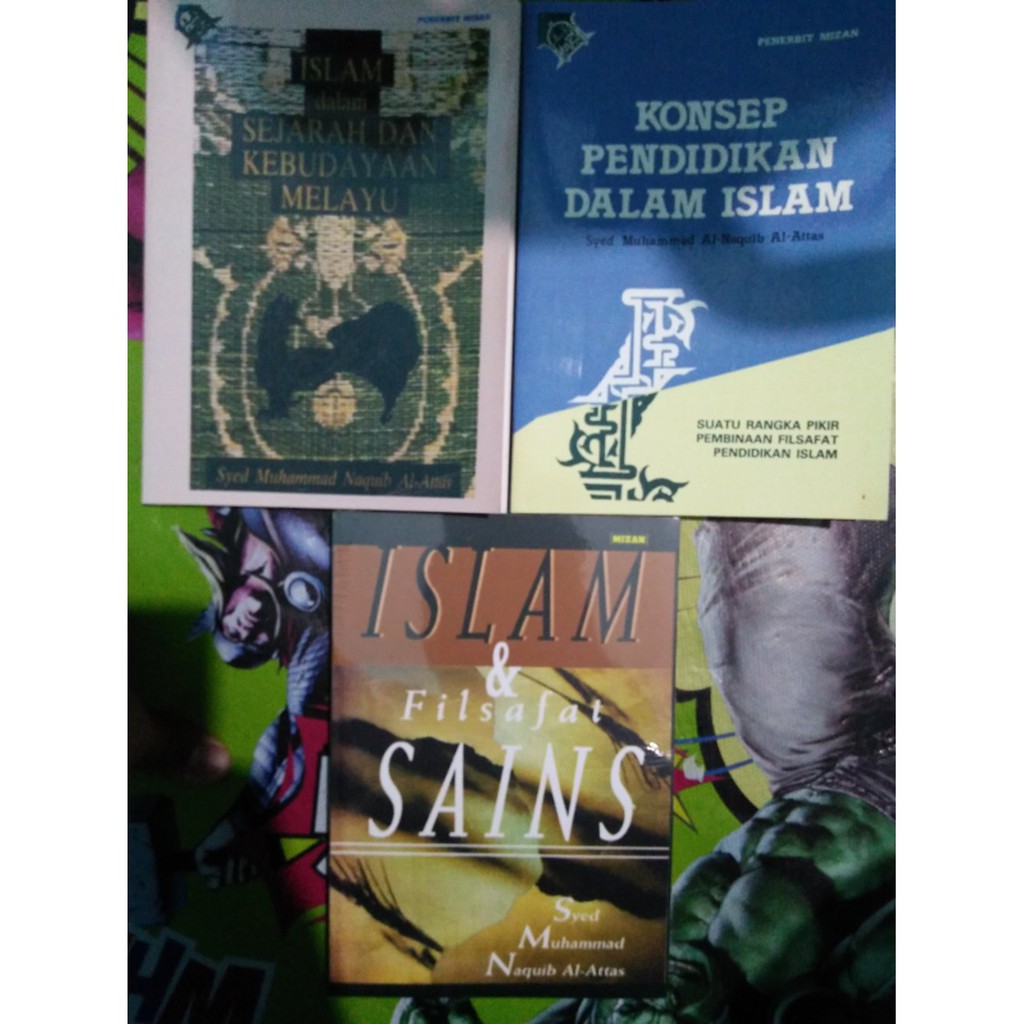 PAKET 3 BUKU SYED MUHAMMAD AL-NAQUIB AL-ATAS