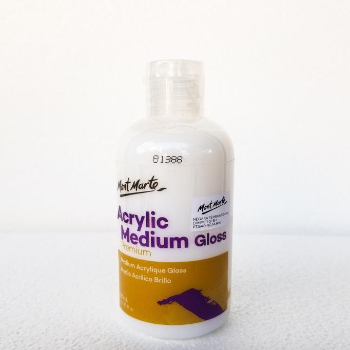 

MONT MARTE ACRYLIC MEDIUM MATTE & GLOSS 135ML - GLOSS