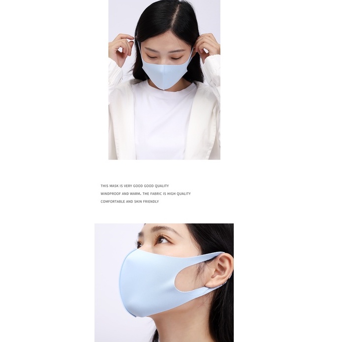AZGALERY (READY STOK) MASKER PENUTUP HIDUNG-MULUT ANTI DEBU MASKER SCUBA KAIN NYAMAN COD MA-01-SCUBA