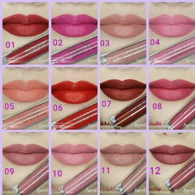 Wardah Exclusive Matte Lip Cream