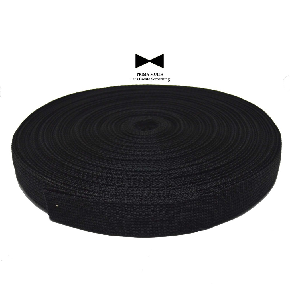 

TALI WEBBING LT UKURAN 2.5 CM WARNA HITAM LT 25 HTM