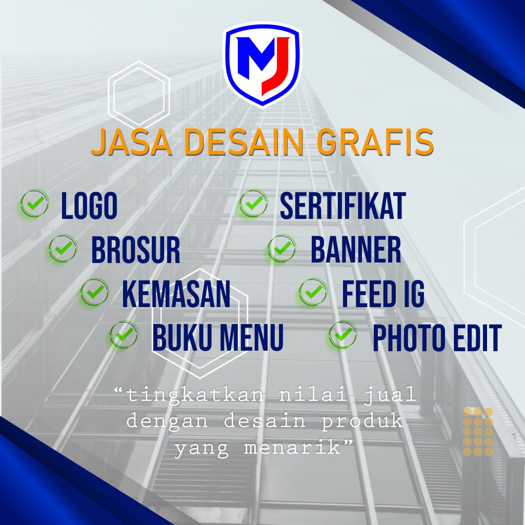 Jual Jasa Desain Logo Banner Sertifikat Brosur Undangan | Shopee Indonesia