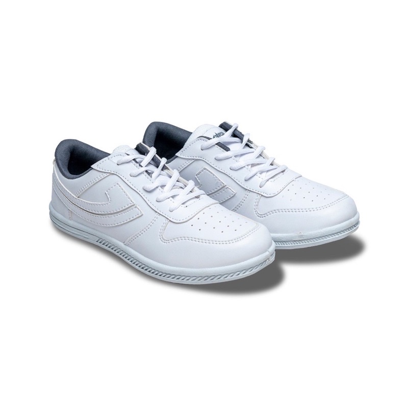 Sepatu johnson angkasa all white - sneakers pria wanita jhonson