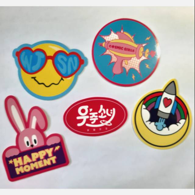 WJSN COSMIC GIRLS STICKER SET FROM HAPPY MOMENT ALBUM