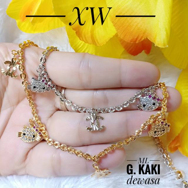 Gelang kaki xuping HK GK02026