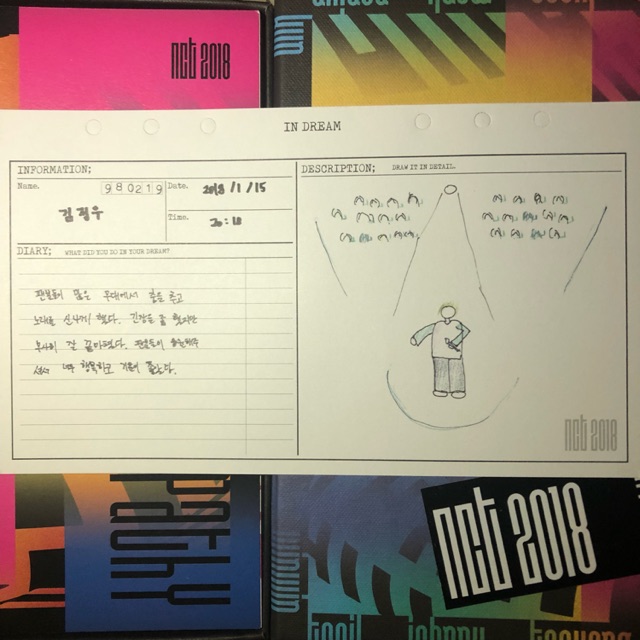 Empathy Jungwoo NCT Diary
