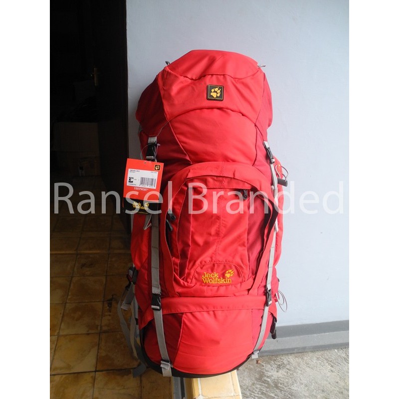 ransel carrier kerir Jack Wolfskin Denali 65 Men jogja red