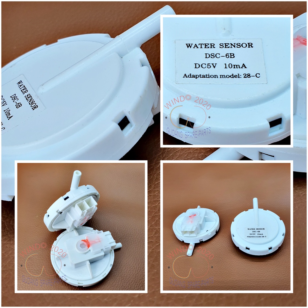 WATER LEVEL 2 PIN PANASONIC | SENSOR SWITCH AIR MESIN CUCI SANYO | TIMBANGAN AIR KPS-59-C PRESSURE