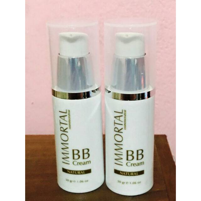 immortal BB cream recommented utk wajah glowing seketika