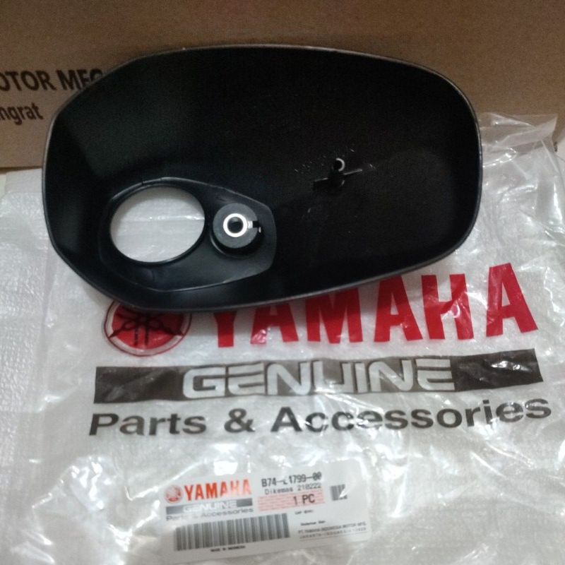 COVER TUTUP UJUNG KNALPOT XMAX X MAX ASLI ORI YAMAHA B74 E4799 00
