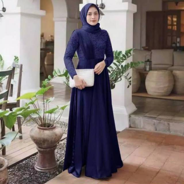 STEVIA DRESS MUSLIM BRUKAT
