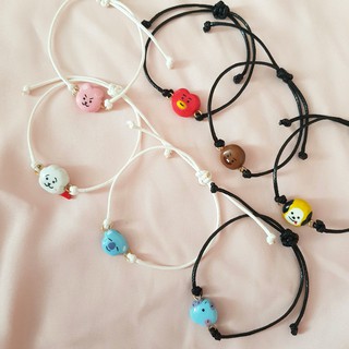  Gelang  BT21  Gelang  BTS  Handmade Clay Bracelet Shopee 