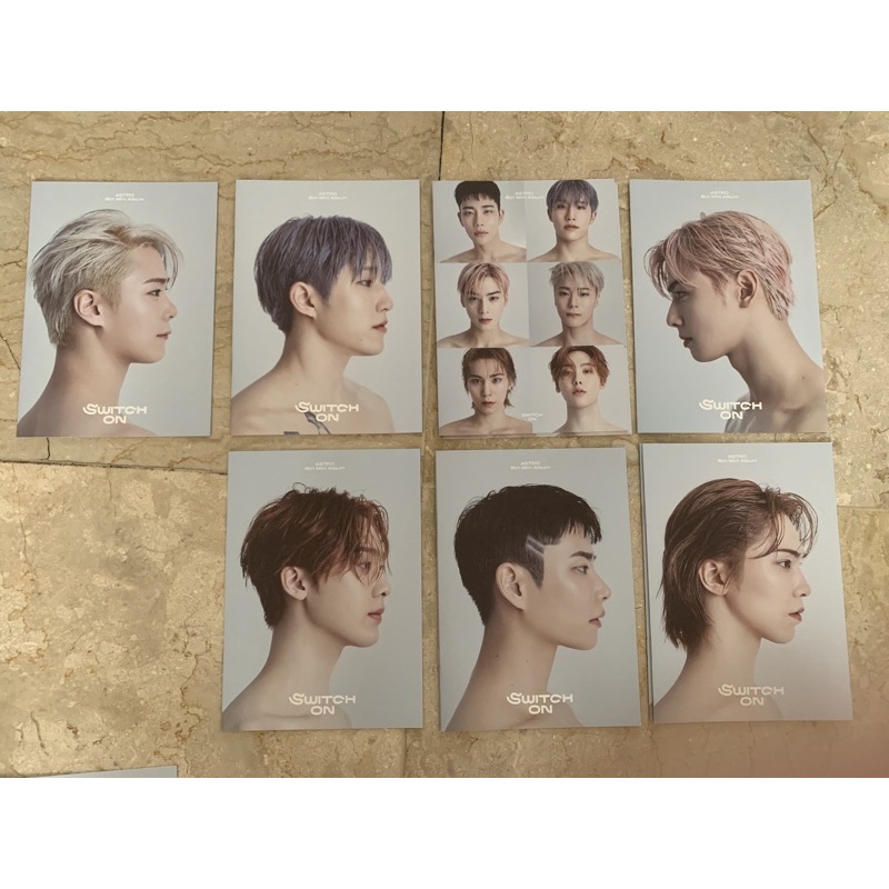 Lyric Album Switch On Astro Eunwoo Moonbin Jinjin MJ Rocky Sanha