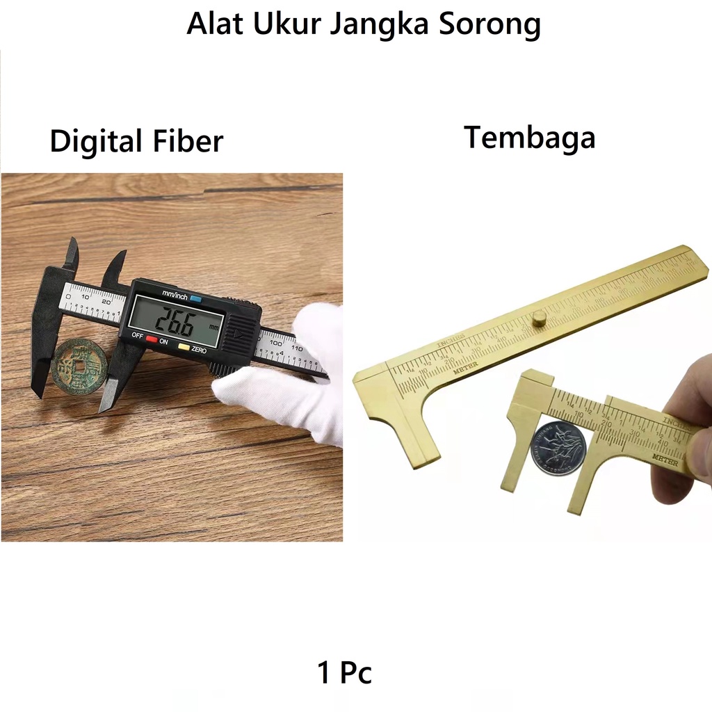 Alat Ukur Jangka Sorong Macam Model Harga/Pc