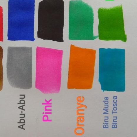 

✾ 100ml BIRU - Tinta Stempel Flash ♧