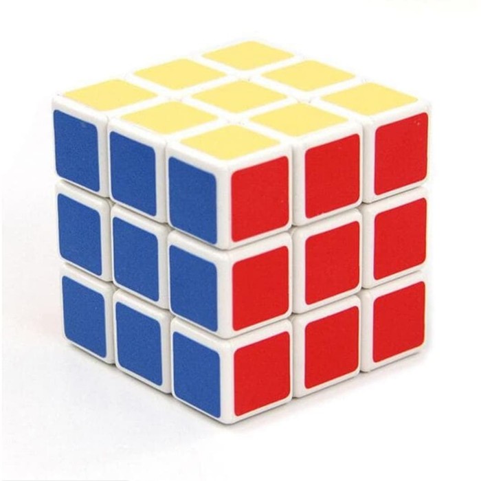 NIRMALA TOYS mainan edukasi puzzle rubic 3x3 cube rubiks 5500-4 Am1206