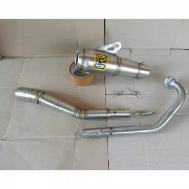 KNALPOT RCB ALL MOTOR JUPITER MX,MX KING FU GL,MP,VERZA,DLL