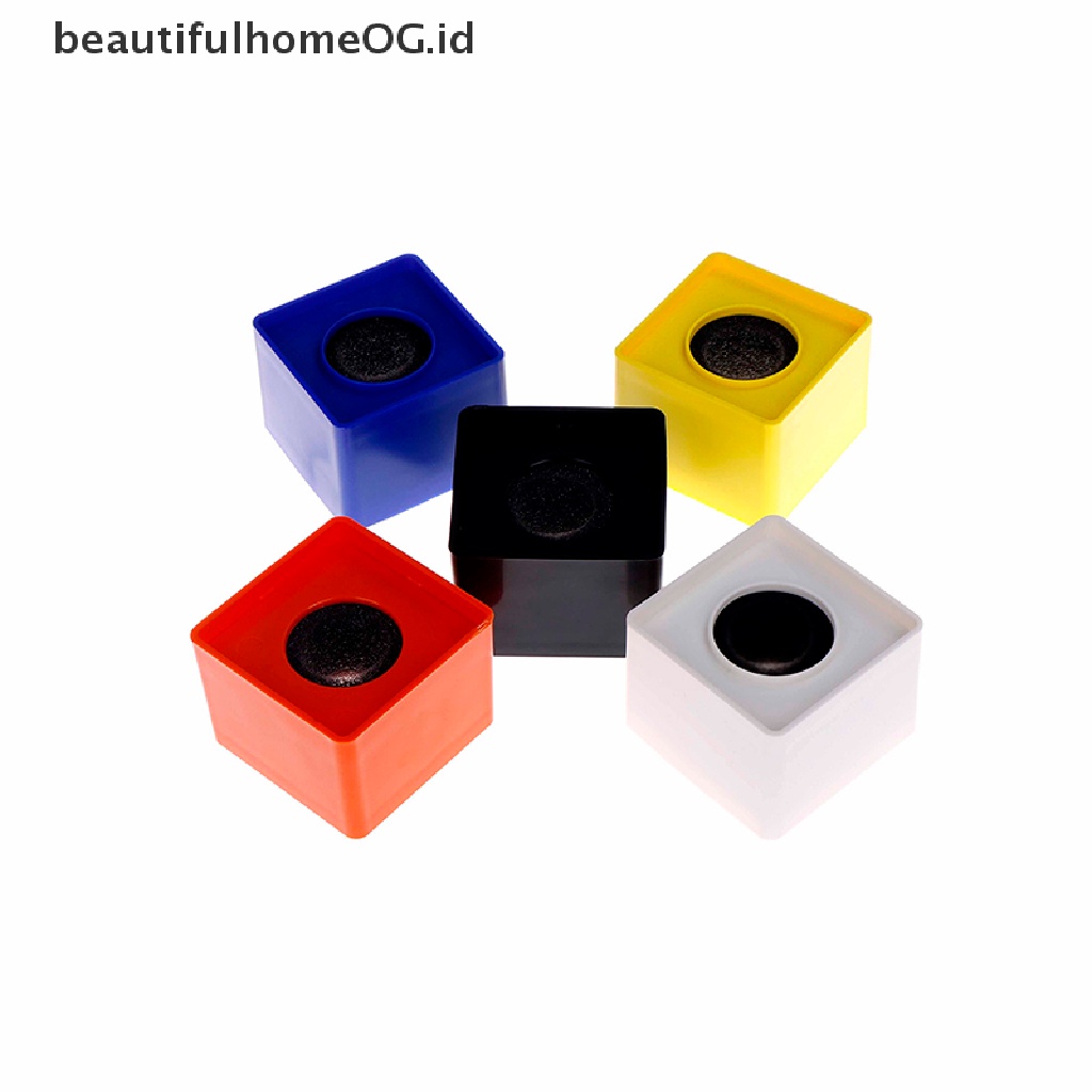 1 Pc Mikrofon Wawancara KTV Bentuk Kubus Bahan ABS