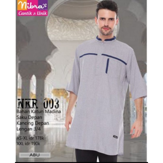Cuci Gudang Nibra's NKR 003 Abu M