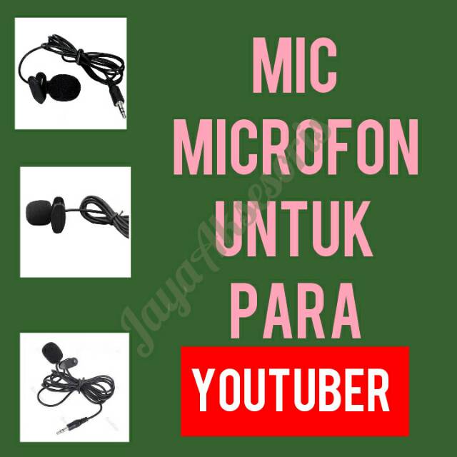 MIC YOUTUBER / MICROPHONE YOUTUBER / MIC / MIKROFON / MIX / MIC HANDPHONE / MIC YUTUBER / MIC UNTUK
