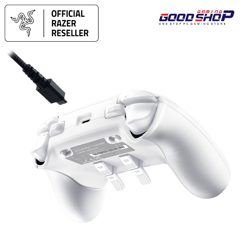 Razer Wolverine V2 Chroma - White - Gamepad