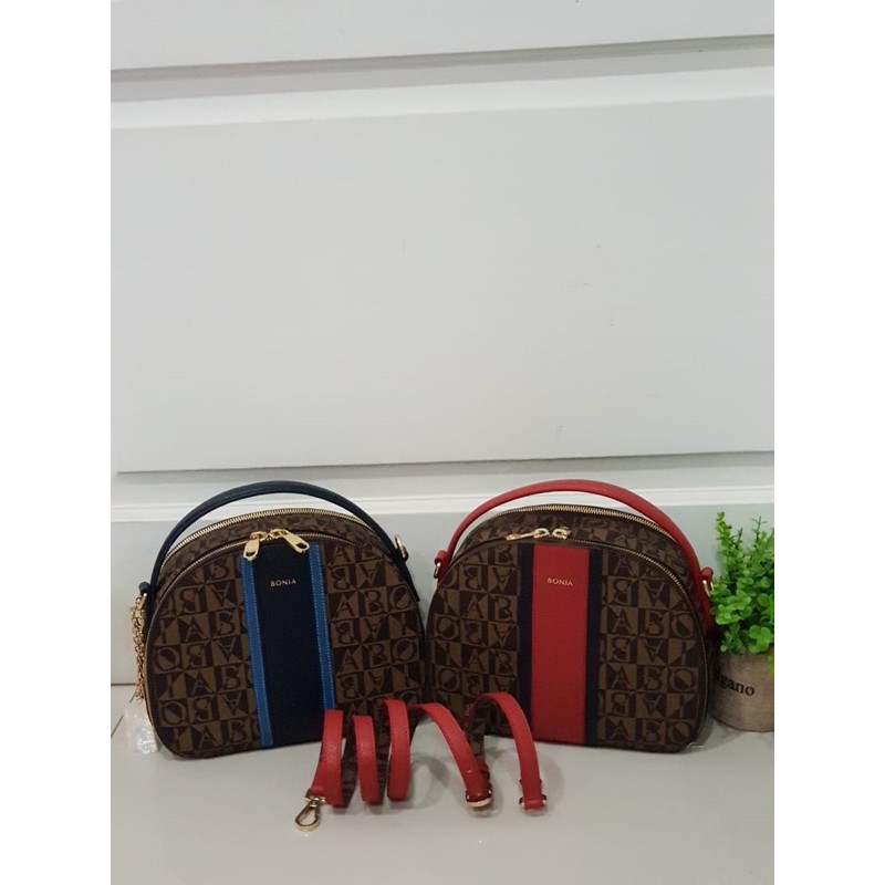 SALE TAS BONIA SONIA MONOGRAM ORIGINAL 100%