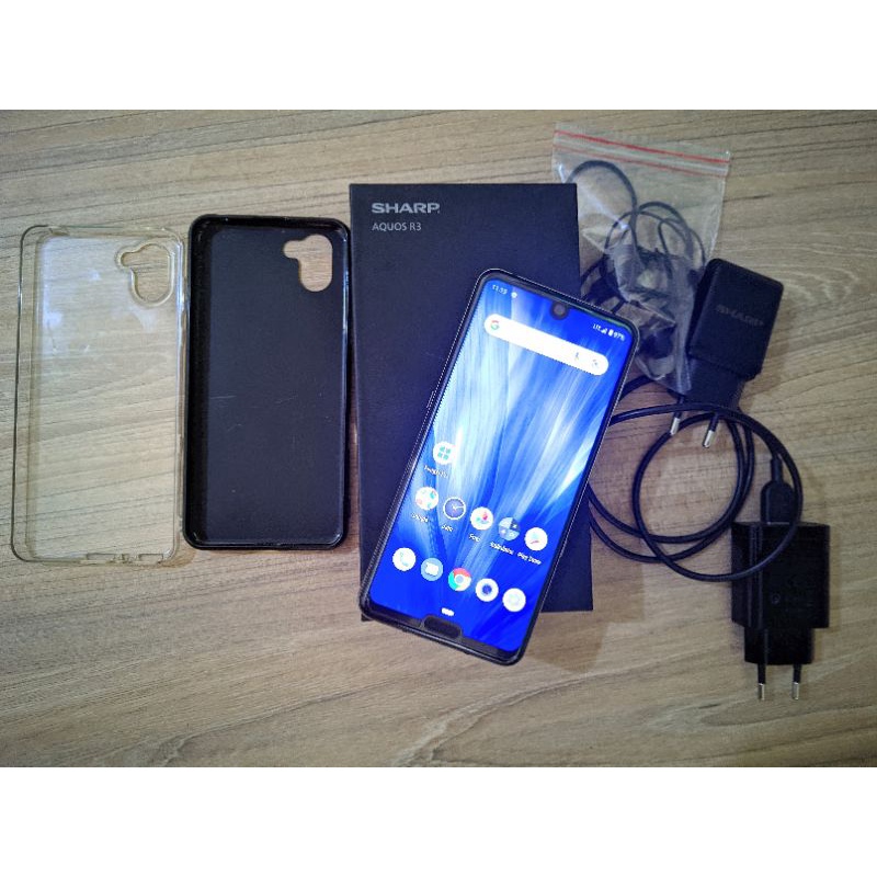 Sharp Aquos R3 6/128 Second Fullset Garansi Resmi
