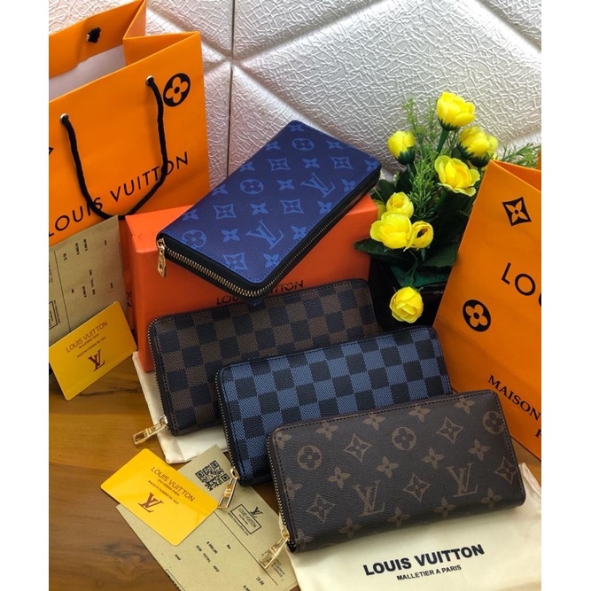 Dompet LV FREE BOX+PAPERBAG serty UK 20x11cm KODE 901