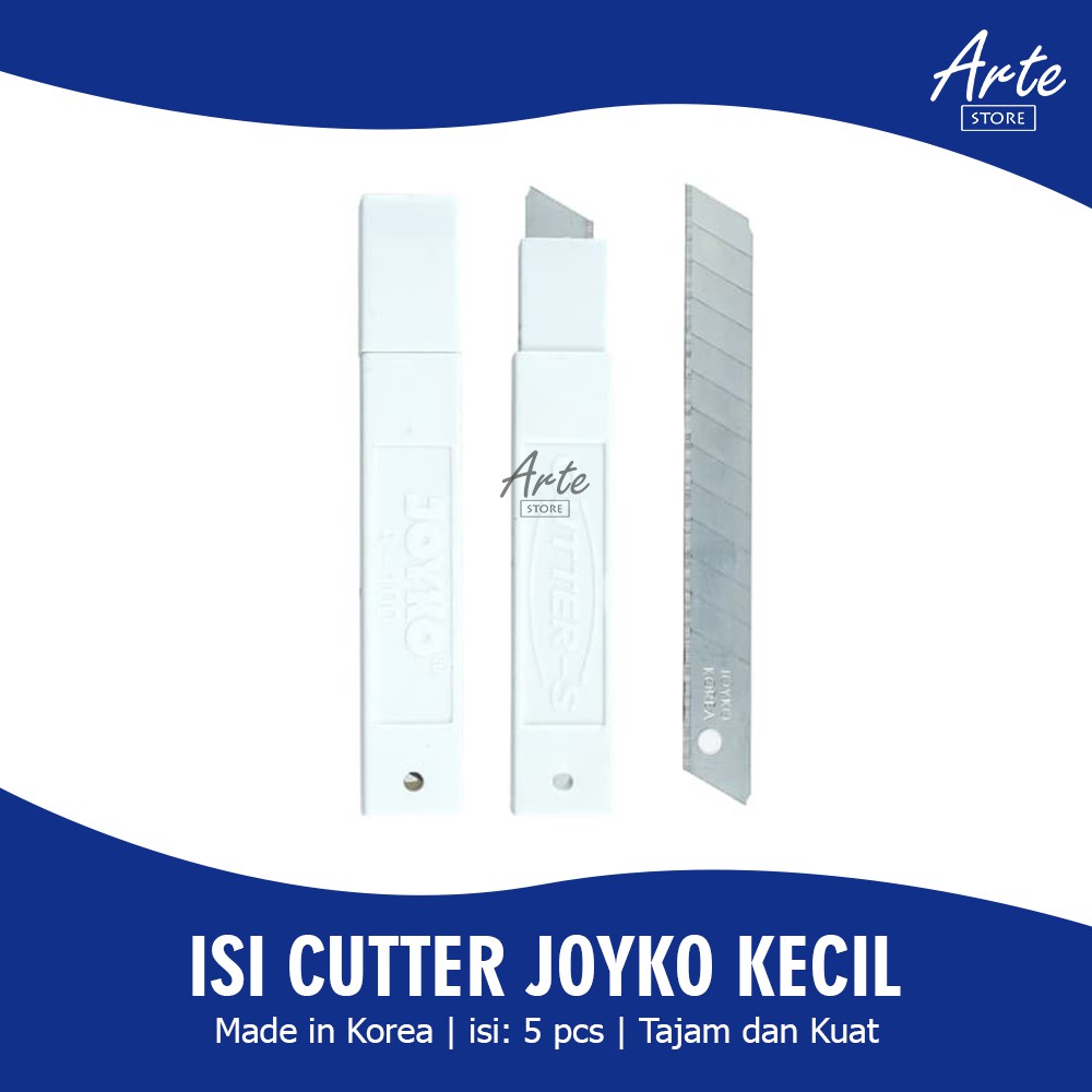 Isi Cutter - Joyko Cutter Blade Refill A-100 isi 5 pcs