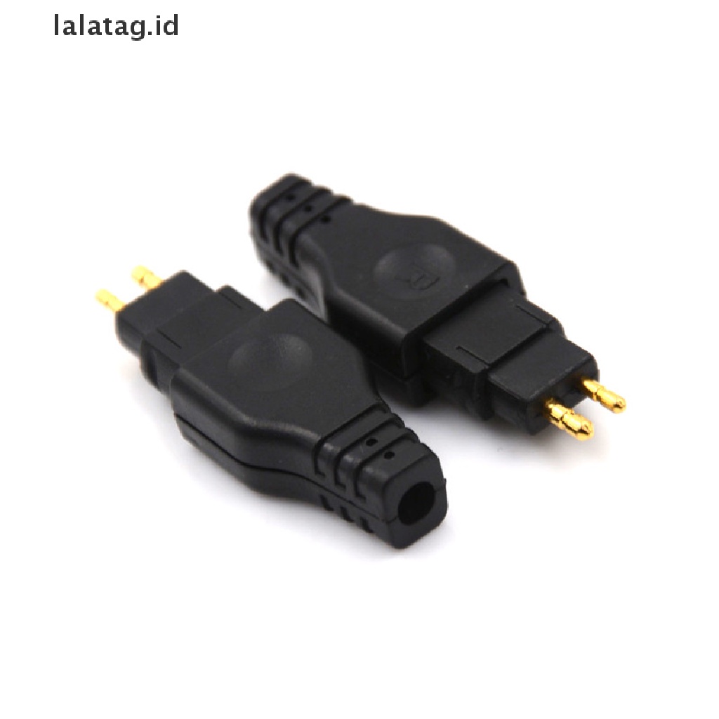 1 Pasang Konektor Plug Mini HD650 HD600 HD565 HD580 Lapis Emas Warna Hitam