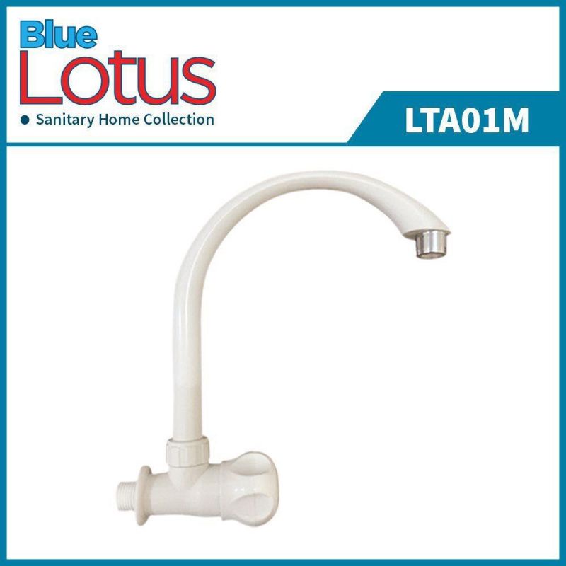 KRAN AIR BAK CUCI PIRING / KERAN DAPUR PLASTIK ANGSA LOTUS