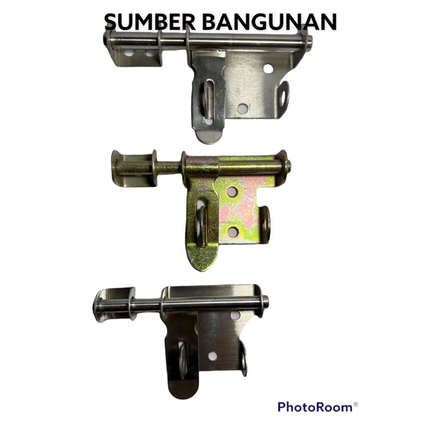 KUNCI GRENDEL PLAT GEMBOK / GRENDEL GEMBOK / GRENDEL BESI GEMBOK TEBAL / KUNCI PINTU