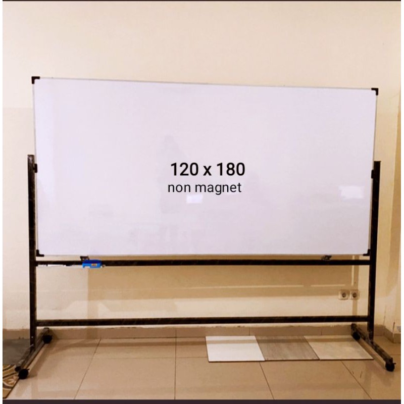 

whiteboard standing 120 x 180 cm