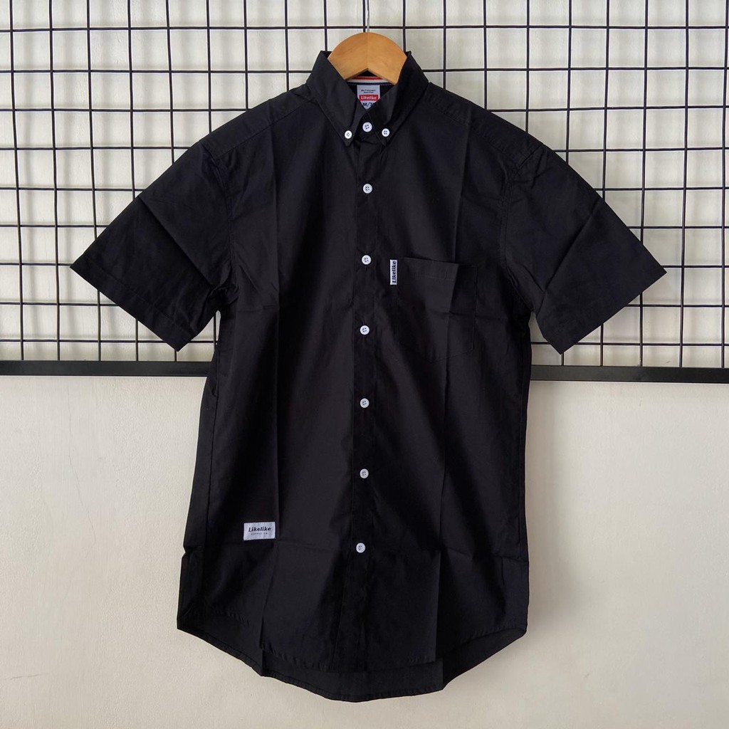 LIKELIKE SHIRT // LK SS BLACK