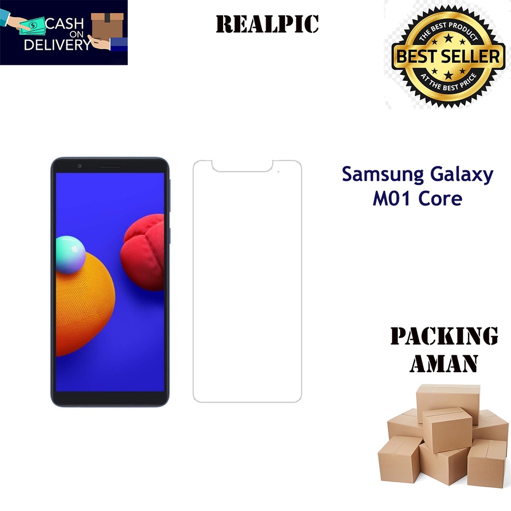 Tempered Glass Samsung Galaxy M01 Core Screen Protector Anti Gores